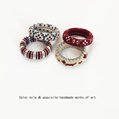 4条装 高弹力加粗毛巾圈发绳秋冬百搭耐用基础皮筋扎马尾头绳发饰