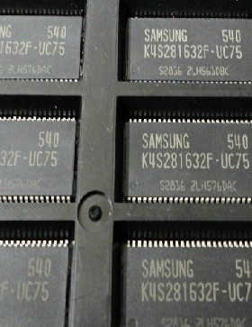 K4S281632F-UC75 SAMSUNG TSOP-54 全新原装内存芯片
