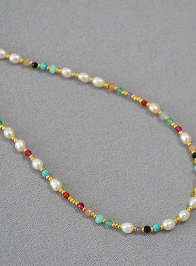 miyasophia合金锁骨链项链