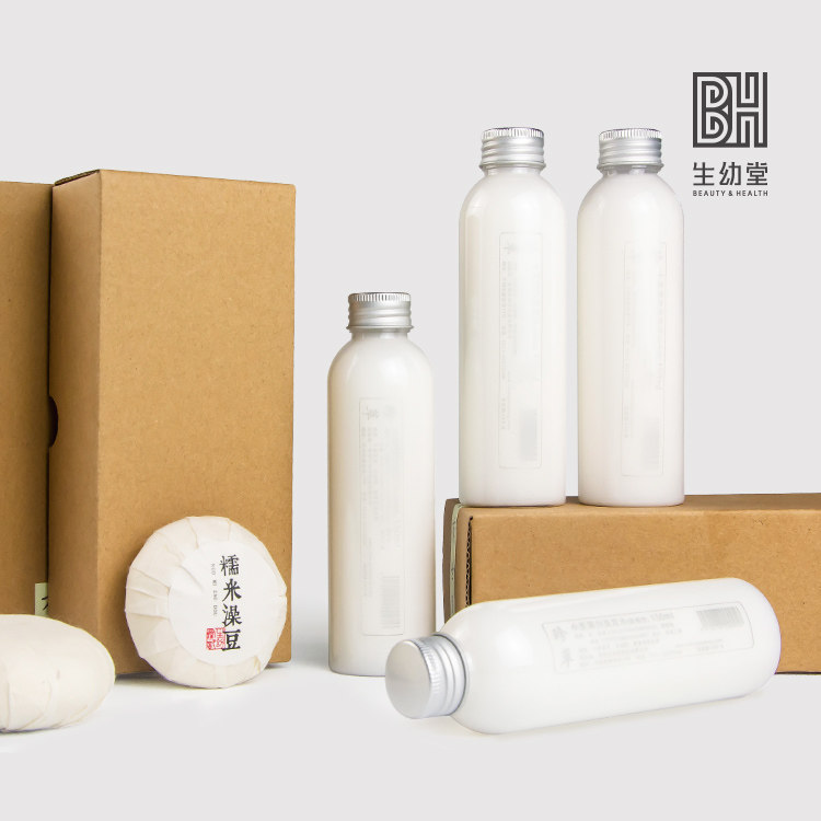生幼堂【洗发水150ml*4澡豆2盒套装】蛋白质洗发水孕妇婴儿清洁
