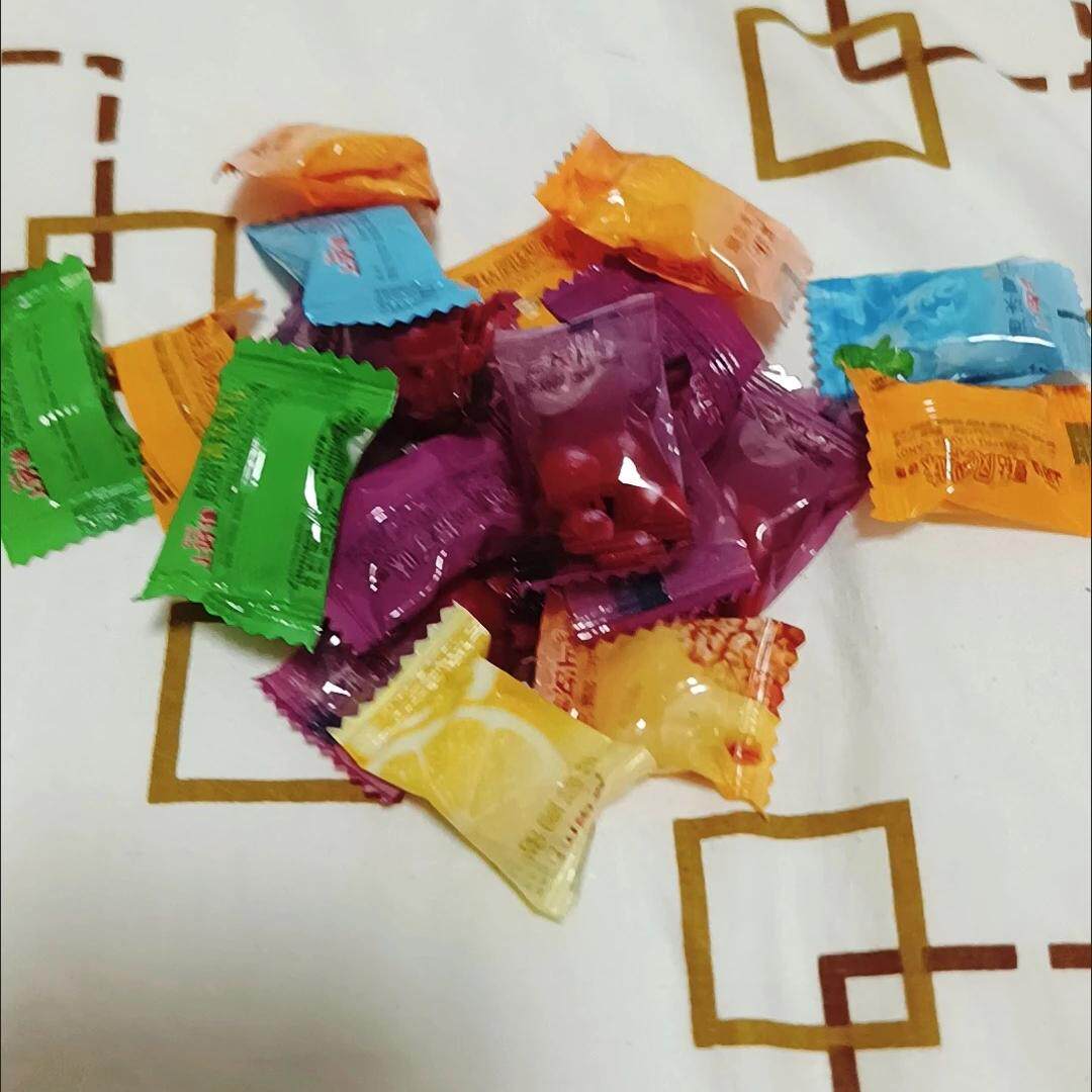 现货上好佳硬糖清凉薄荷糖什锦水果招待糖果儿童零食结婚喜糖