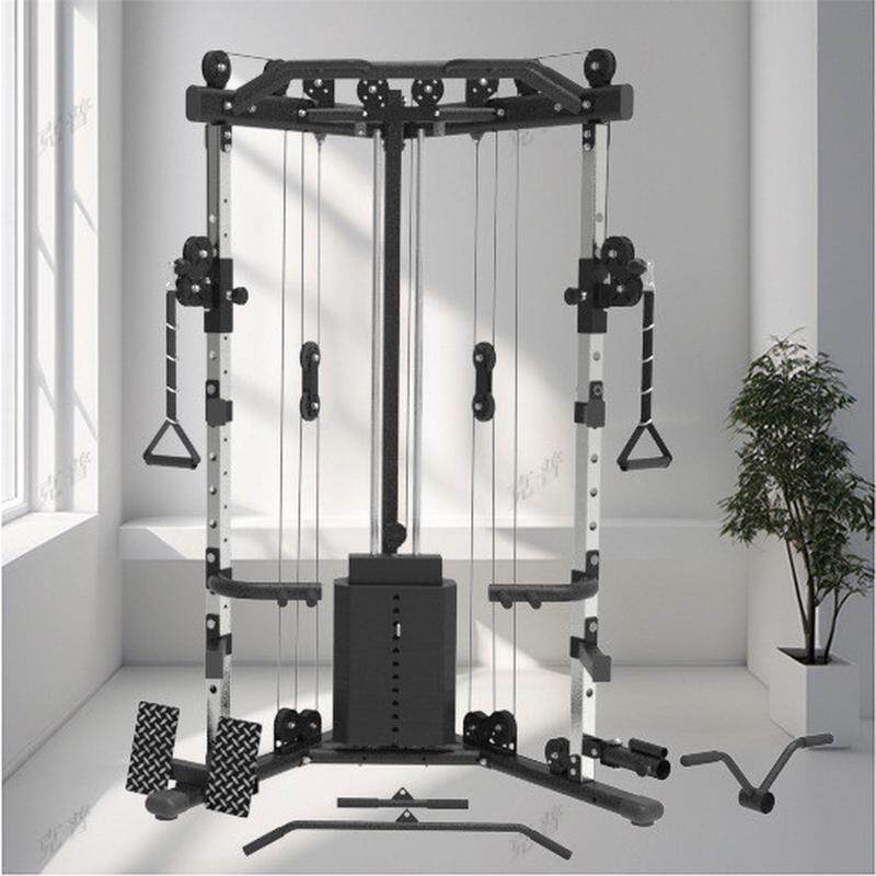 热销健身器材飞鸟龙门架家用小深蹲架综合训练器多功能卧推架健身