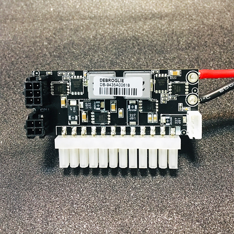 400W大功率DC-ATX直插电源模块DC转ITX 24PIN电源支持CPU供电8pin