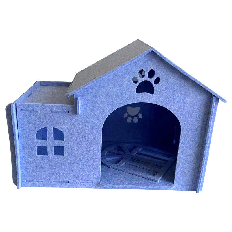 加工定制猫窝别墅蓝色大号创意可爱四季通用猫窝毛毡半封闭房子,宠物/宠物食品及用品,猫笼子/猫别墅,淘宝优惠券,粉丝福利购,淘宝优惠卷