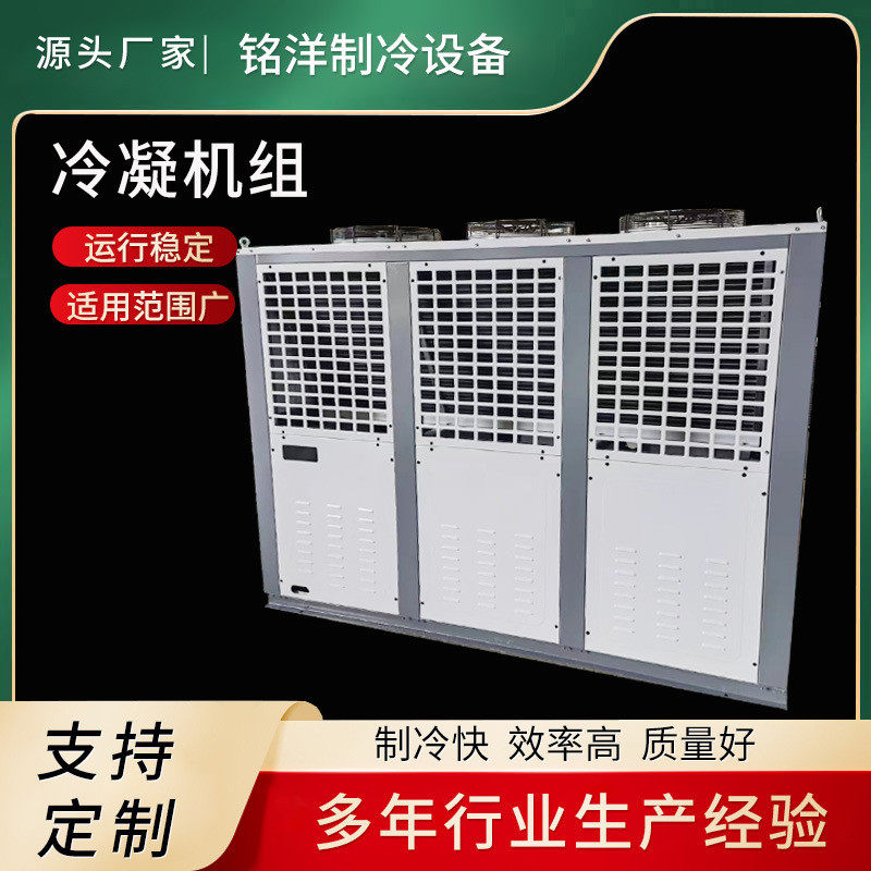 设备制冷冷藏冷凝机组低温冷凝机组冷冻冷库用全封闭箱式冷凝机组