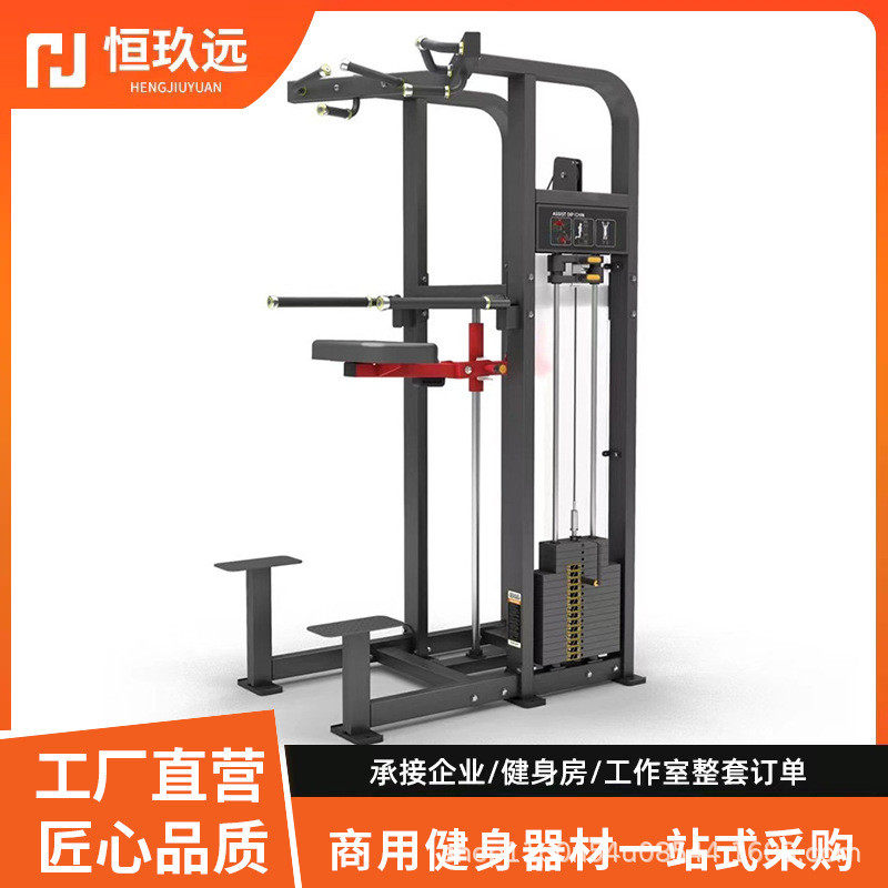 商用屈双臂辅助拉伸力量机健身房专用引体向上助力单双杠训练器
