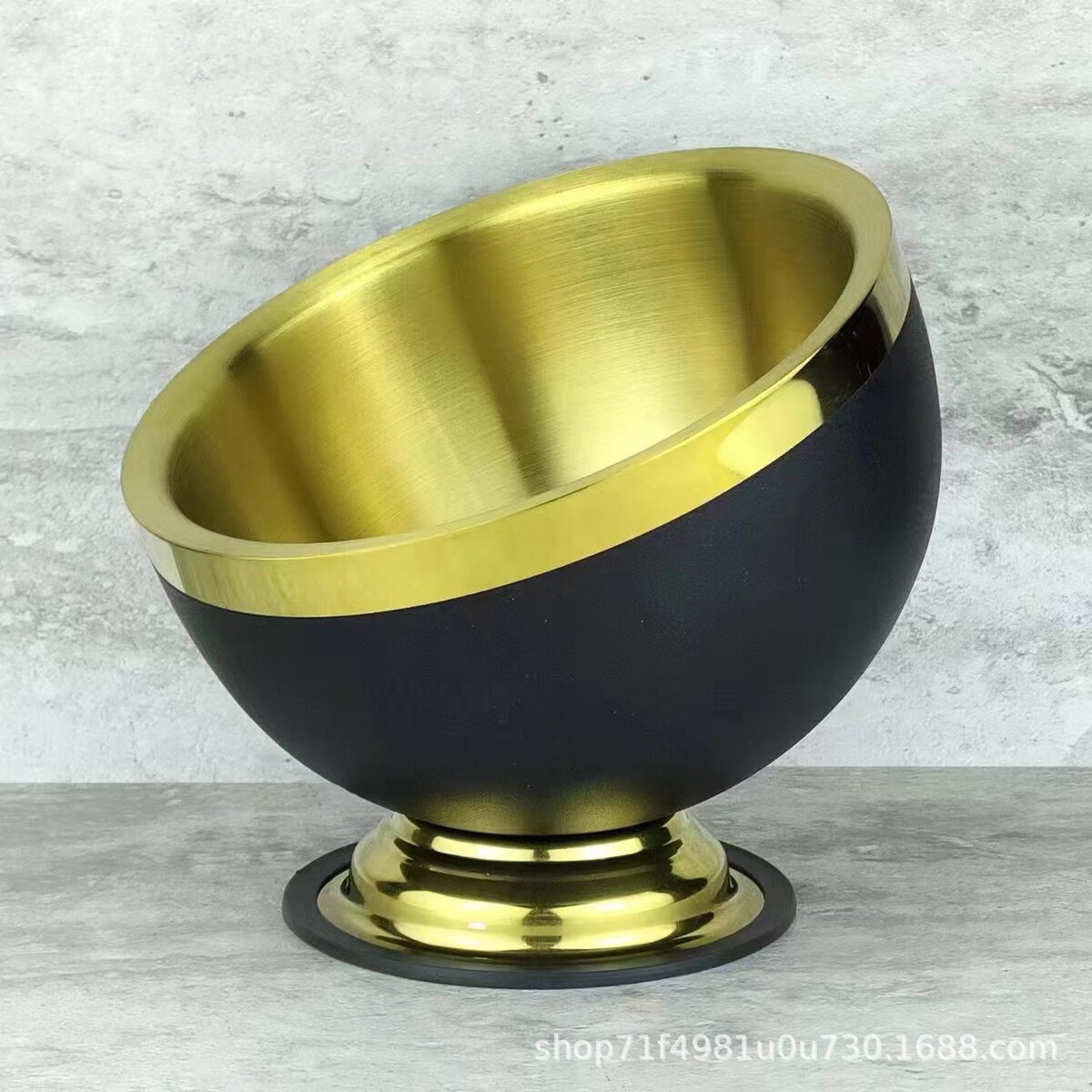 酒吧ktv烟灰缸加厚不锈钢创意烟缸清吧多功能台面盅烟灰垃圾桶