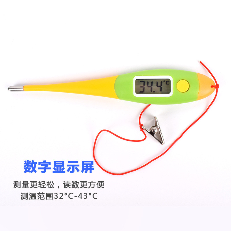 兽用电子体温计温度计养殖猪牛羊用肛门体温计肛温计动物用体温表