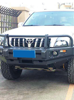 热销适用prado 02-09款lc120 front bumper竞技杠bar bull防撞杠f