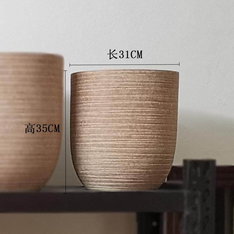 北欧红色落地花盆装饰种植琴叶榕花器大口径阳台酒店园林庭院绿植,鲜花速递/花卉仿真/绿植园艺,花盆,淘宝优惠券,粉丝福利购,淘宝优惠卷