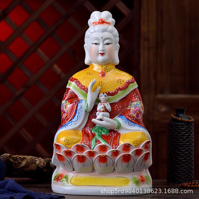 热销陶瓷厂家直销14~42寸神像 送子奶奶 送子老母 送子娘娘工艺品