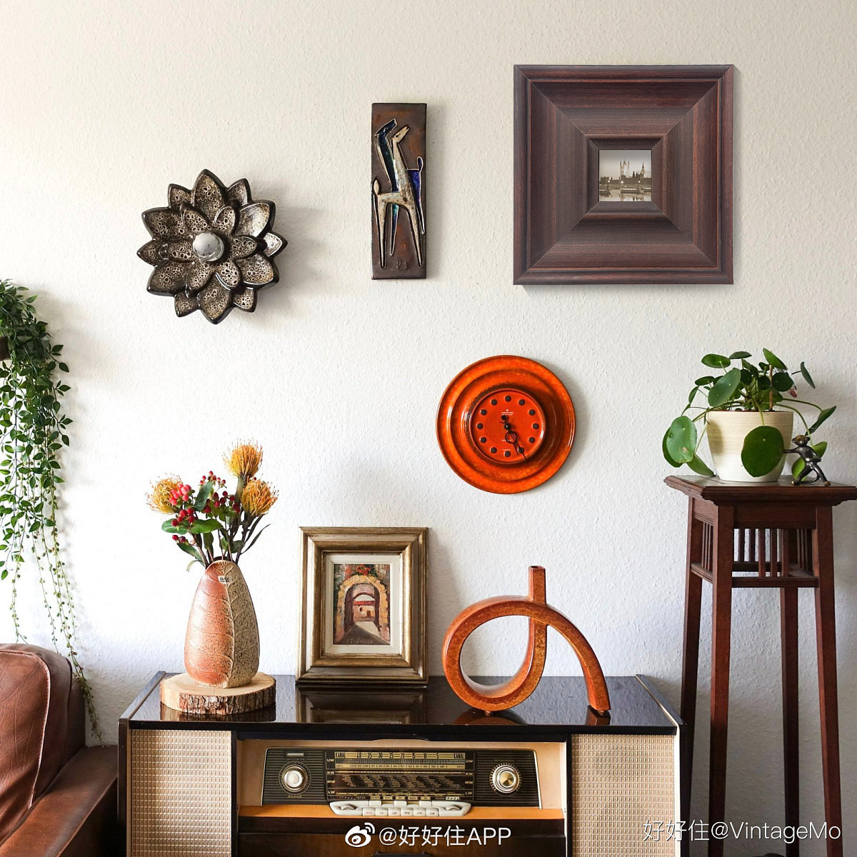 美式现代简约正方形画框复古相框黑色油画装裱框挂墙素描水彩实木