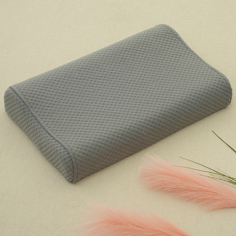 美容床罩配套乳胶枕按摩床波浪形成人单只枕头带枕套颗粒透气枕