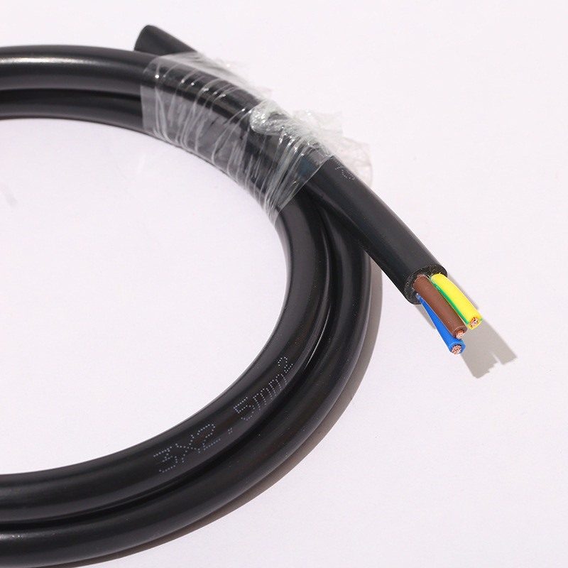 阻燃延长线延长线rvv3*2.5平方纯铜电缆线3芯电源线南美美式定制