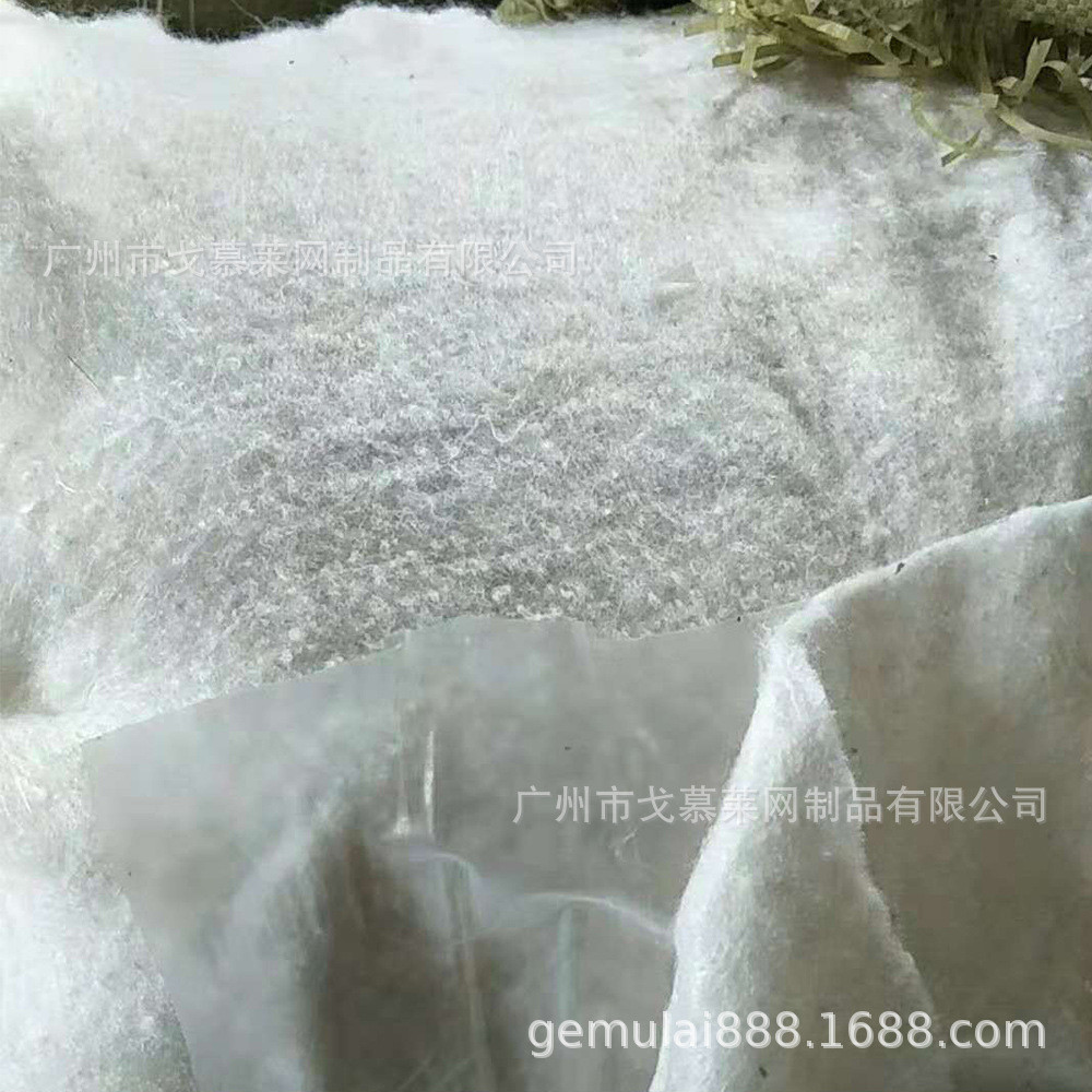【现货】广州土工布批发短复合渗水土工布白色丝土工布