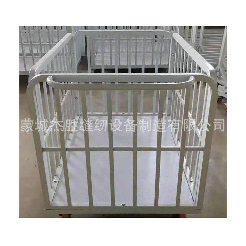 服装成品周转筐布料周转车手放推车衣车服装厂周转四轮小推车批发