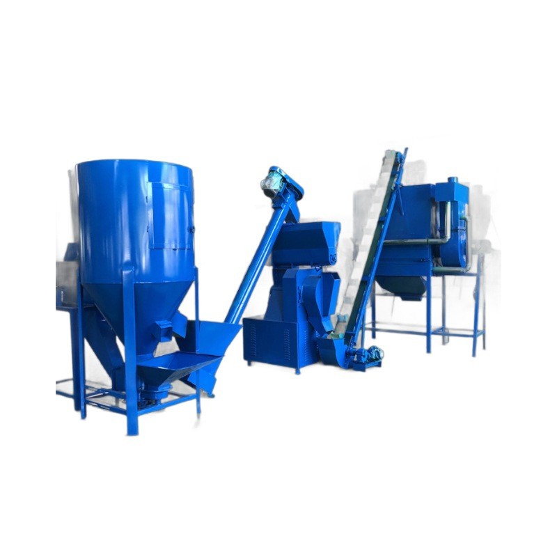 饲料颗粒机牛羊生产线兔饲料造粒机下下沉鱼饲料颗粒饲料鸡鸭