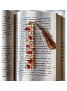 厂家直销滴胶文件夹干花真花文艺金箔学生银箔伴手礼玫瑰金精美