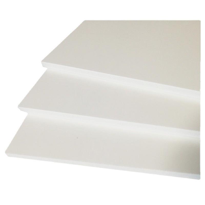 白色6mm高密度pvc板发泡厂家供应做展示架pvc板材雕刻板雪弗板