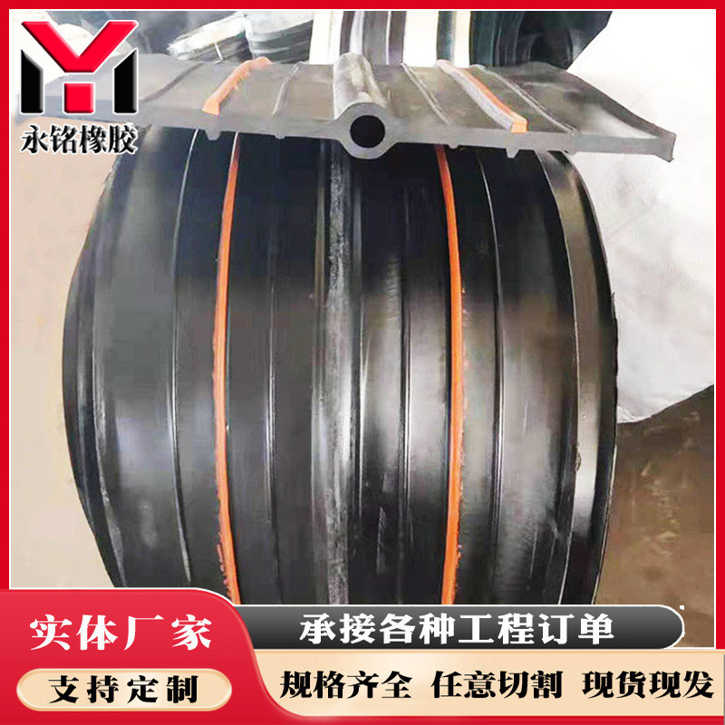 中边橡胶止水带可卸式钢埋式651/652型橡胶止水带300*8止水带