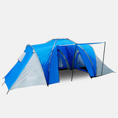 七彩家户野营外露营帐篷6 8人大型帐篷营地帐篷三室一厅