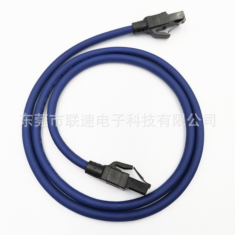 东莞定制led显示屏网线耐磨耐温柔软弹力千兆六类跳线超六类网线
