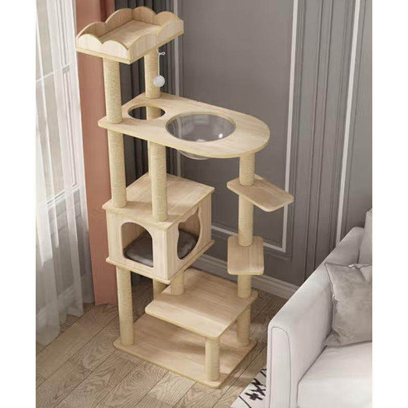 大型木质宠物窝宠物用品猫爬架猫咪落地式多层猫抓柱仿实木猫爬架,宠物/宠物食品及用品,猫笼子/猫别墅,淘宝优惠券,粉丝福利购,淘宝优惠卷