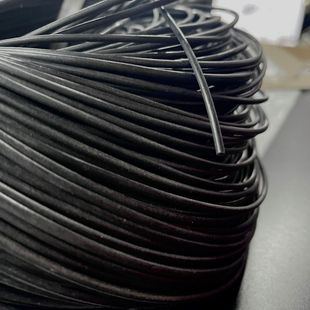 厂家pe黑色空心箱包塑料管硬胶线包边衬骨箱包圆心骨