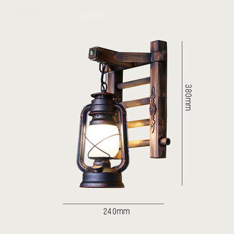 美式复古壁灯地中海走廊阁楼茶室过道新中式竹编餐厅壁灯厂家批发