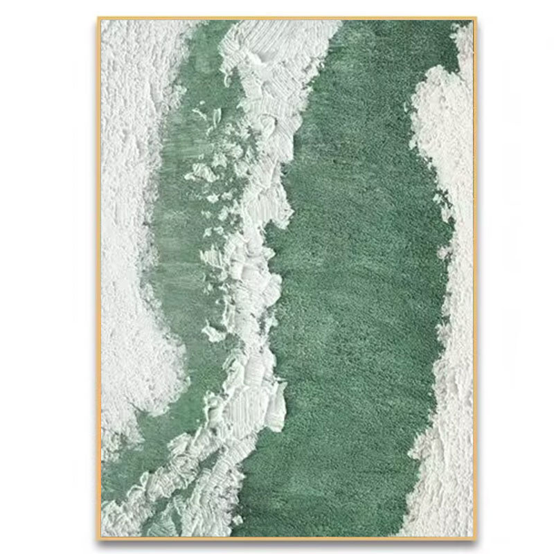 纯手绘油画画寂风现代客厅玄关装饰画手工立体肌理侘酒店民宿别墅图片