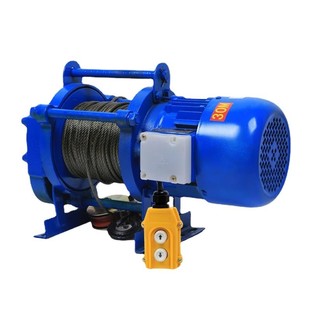 热销电动卷扬机1吨2吨380v电动葫芦220v吊机家用小型升降多功能提
