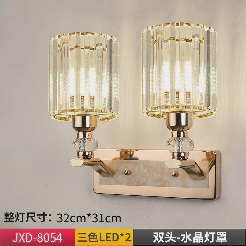 99CH中山灯具2024新款壁灯卧室床头灯客厅餐厅电视背景墙壁灯过道