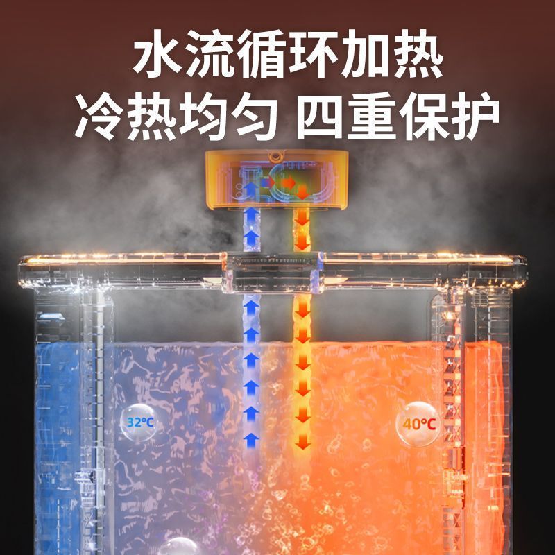 4s7智能加热泡澡桶大人小孩通用圆形沐浴桶小户型专用洗澡桶折叠