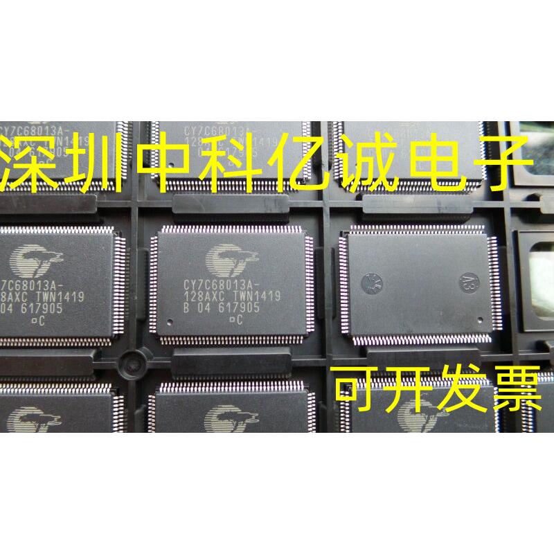 CY7C68013A-128AXC CY7C68013A-100AXC  CY7C68013A AXI/微控制器