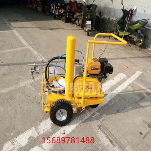 热销手推式冷喷划线机道路车位画线机划线划线小型马路公路标线车