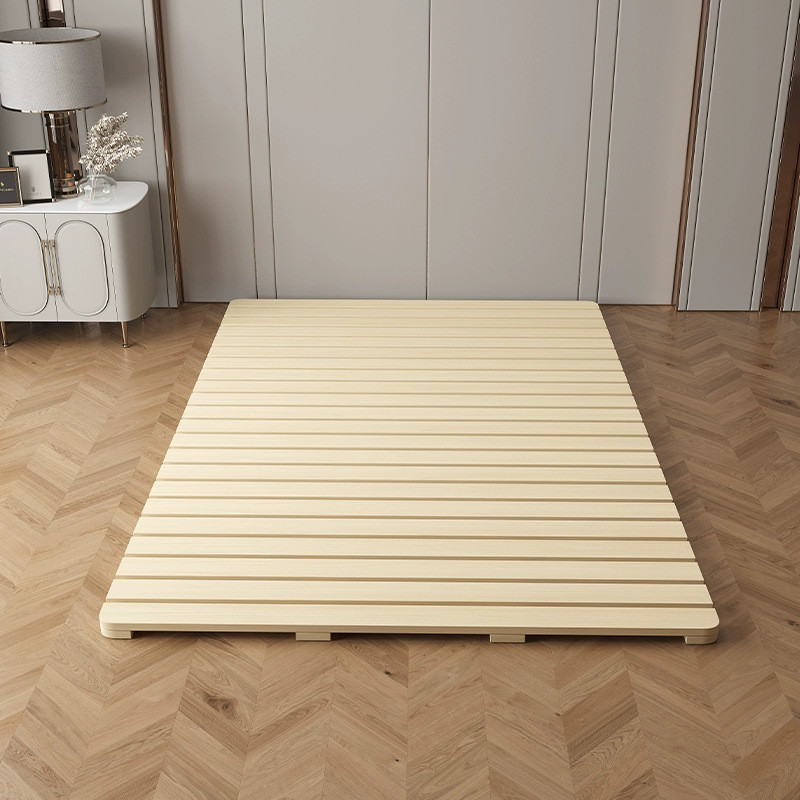实木榻榻米排骨架护腰硬折叠床垫板防潮神器透气床板龙骨拼接风灵