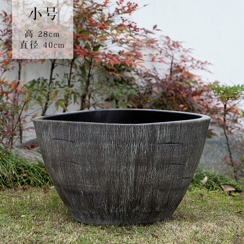 方形景德镇鱼缸大号陶瓷养乌龟缸睡碗莲庭院缸荷花家用水缸六边形