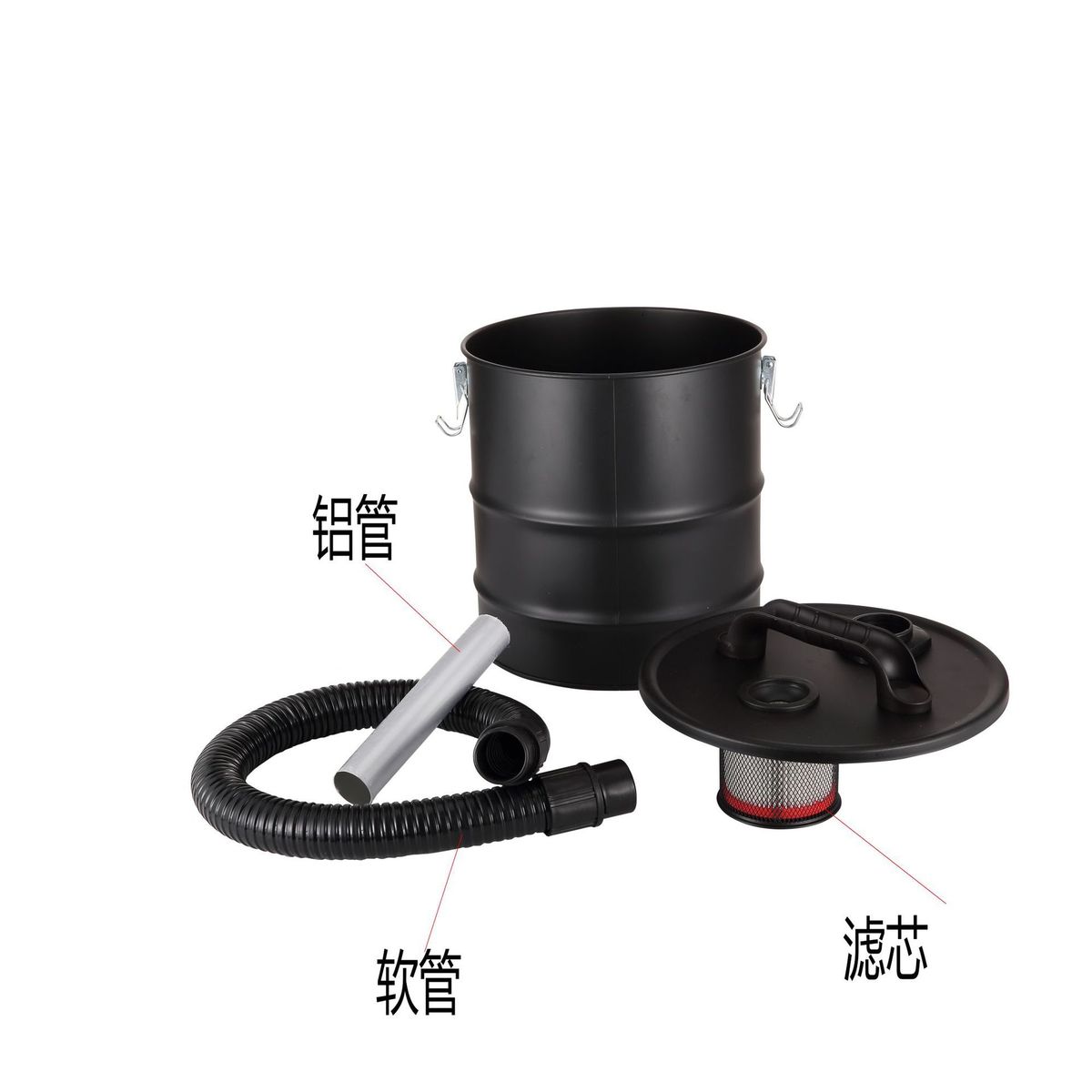 吸灰桶立式壁炉吸尘器打磨机粉尘旋风桶集尘桶过滤桶模具吸尘器
