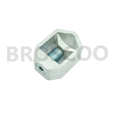 热销铝合金螺栓v型多分支线夹线缆直连 连接v型夹aluminium v cla