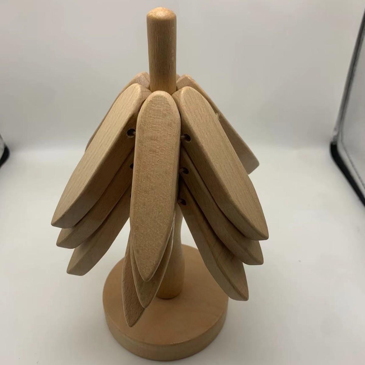 一棵树隔热垫餐桌垫防烫家用耐高温厨房菜碗垫创意杯垫实木摆件