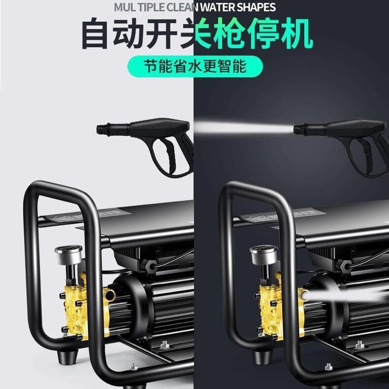 黑猫力威高压洗车机大功率家用洗车神器便携式洗车器高压清洗机