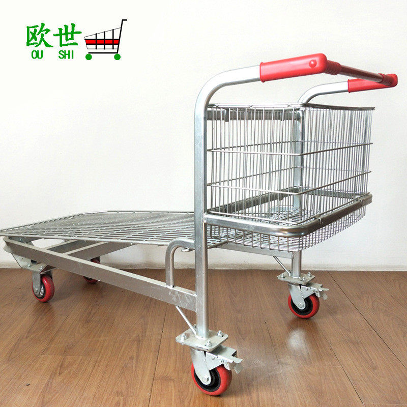 os-lwt01供应超市超市货车麦德龙拣搬运理货车物流仓库手推车