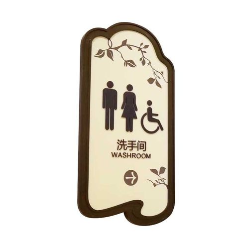 楼栋标识牌地产小区导视牌亚克力标识牌酒店牌门号牌指示牌