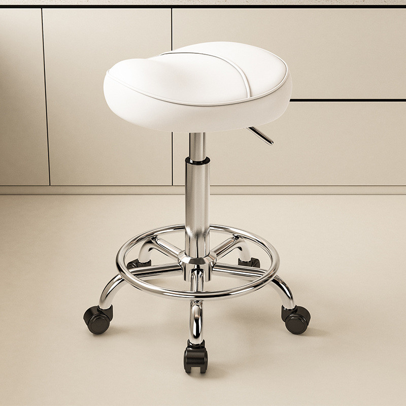 厨房炒菜做饭凳子升降椅吧台椅收银台带轮前台厨房专用椅子理发椅