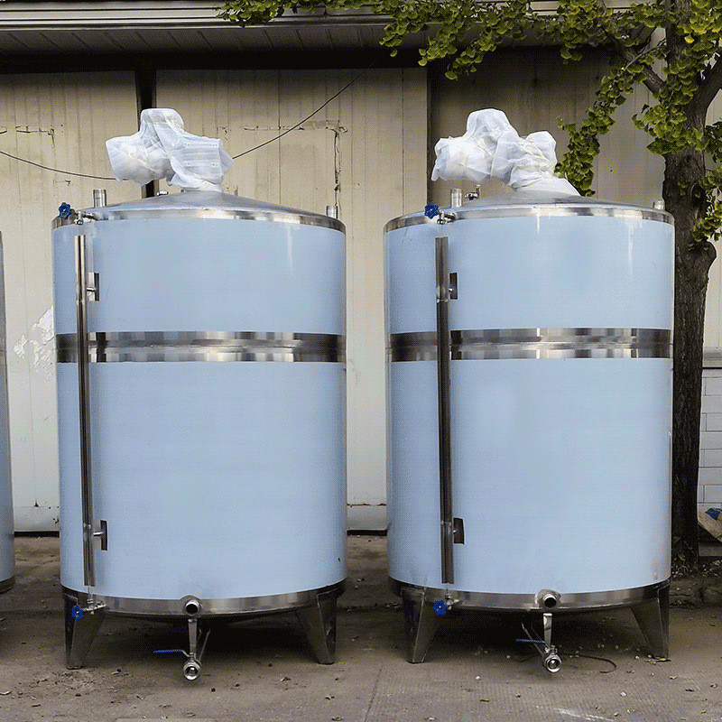 不锈钢定制不锈钢储油罐食品级白酒储酒罐专业加热搅拌罐