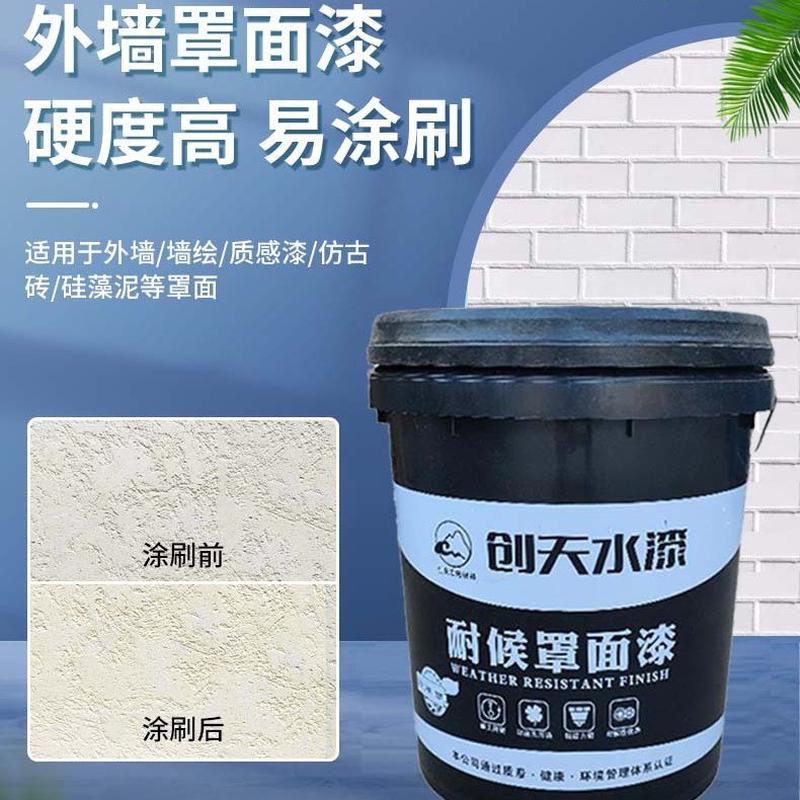 厂家现货销售外墙罩面面防水防霉底漆增光增亮漆漆户外室外墙漆