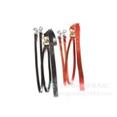 牵引绳一拖二头层牛皮一拖双头牵引带牵引绳中小型犬适用