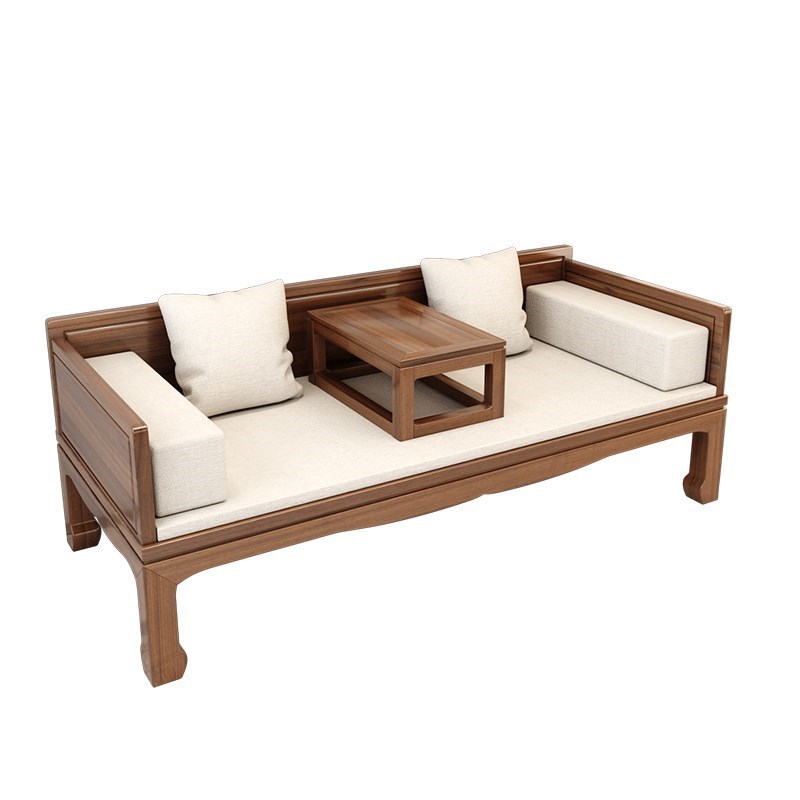 罗汉床沙发新中式茶桌椅组合功夫茶几办公室家用实木禅意泡茶桌