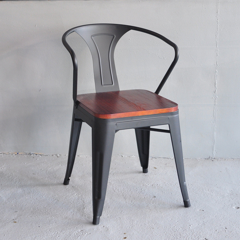 北欧实木餐厅成套餐桌椅组合复古商用餐饮店长桌子酒馆工业风餐桌