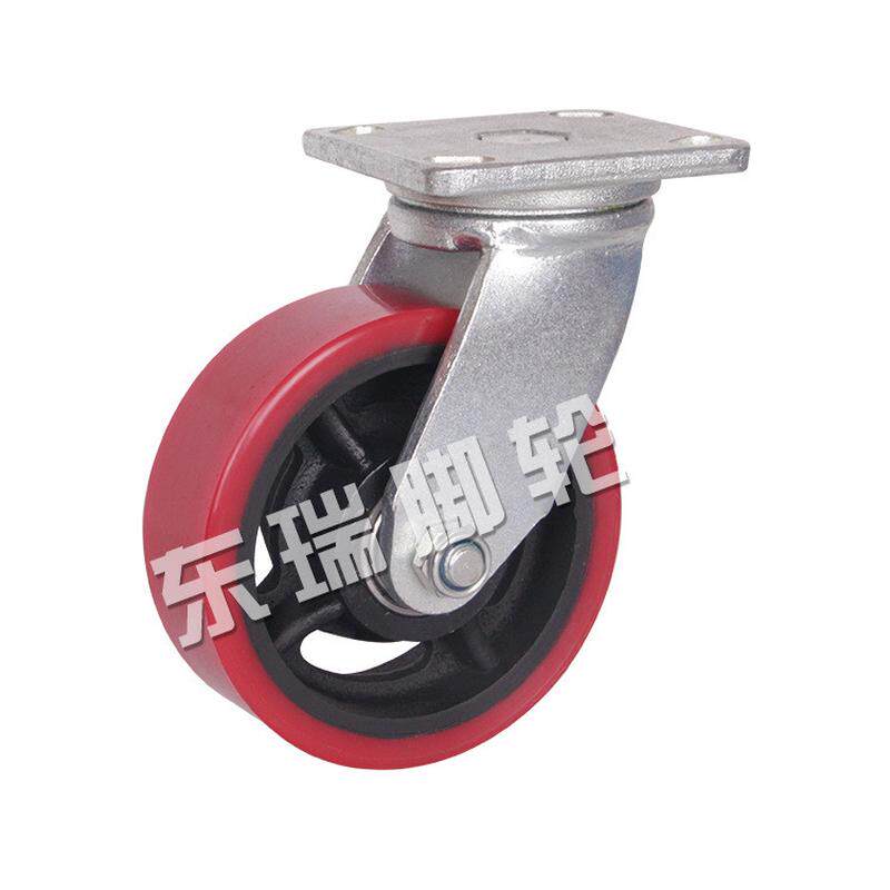 东轮脚轮重型脚轮尼龙轮子万向带刹车轮mc瑞聚氨酯脚轮厂家供应